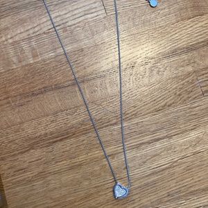 Michael Kors Silver Heart Necklace